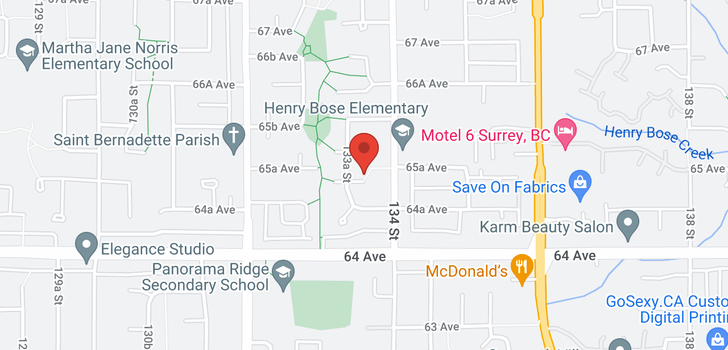 map of 13367 65TH AVENUE